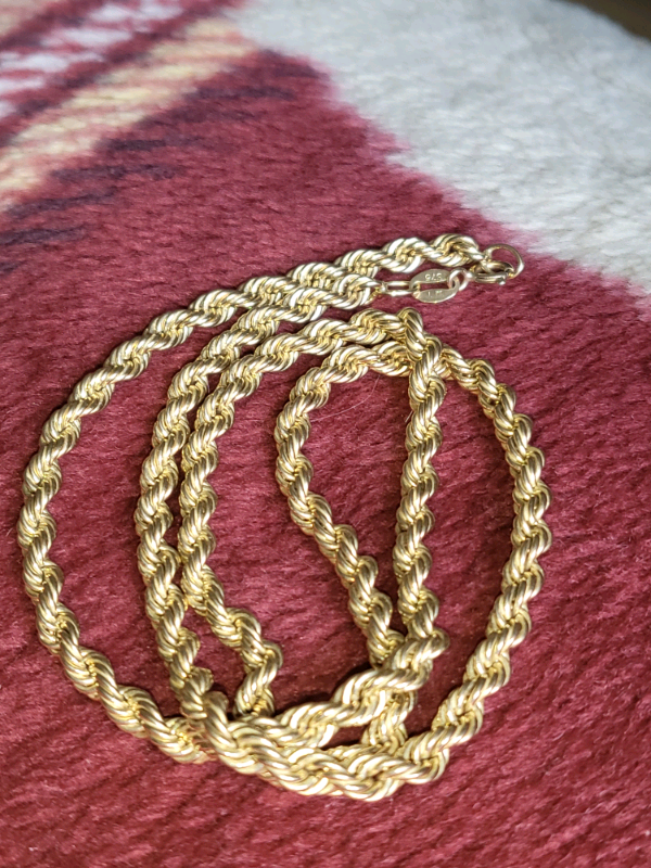 9ct gold rope chain | in Forfar, Angus 
